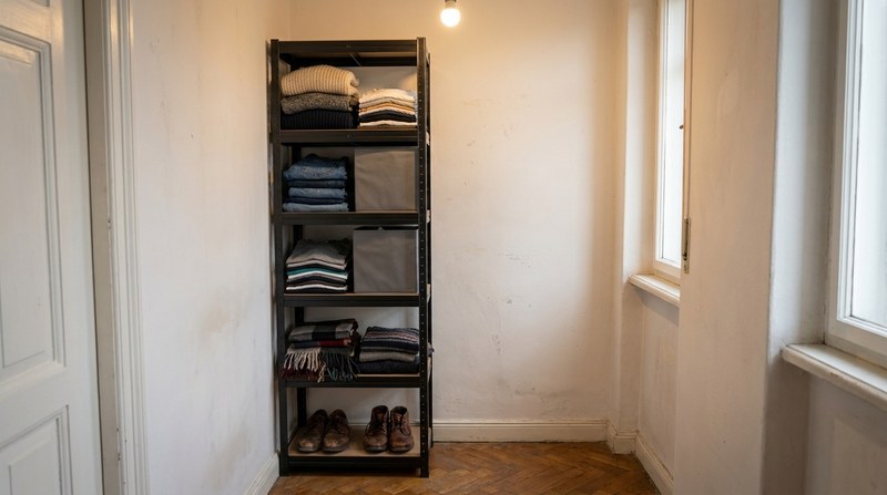 Regály na oblečení: Jak vybrat šířku 60 cm | Mamutex.cz