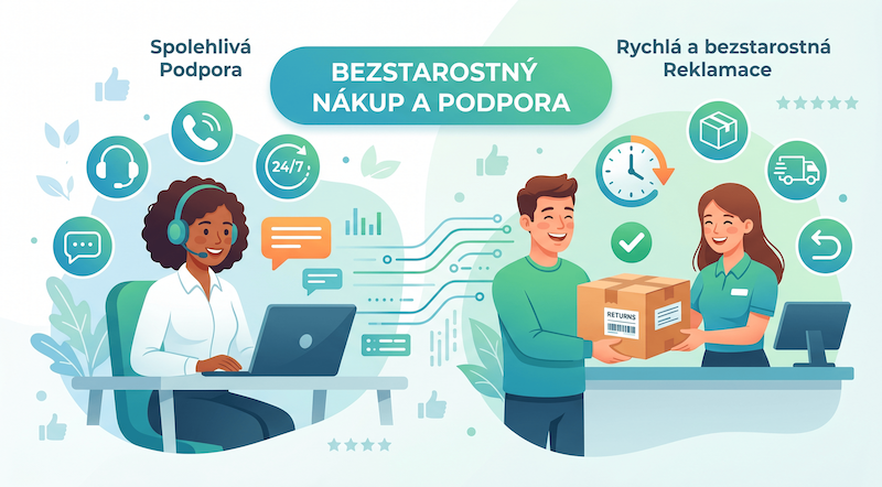 Zákaznická podpora a reklamace bez kompromisů