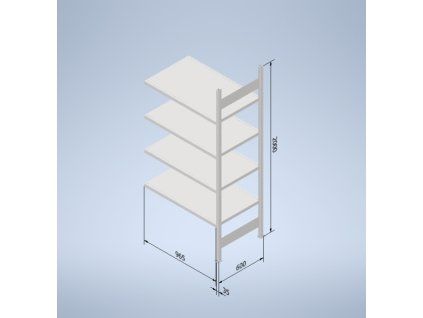 stowshelf 2000 600 x 1000 pridavne pole original