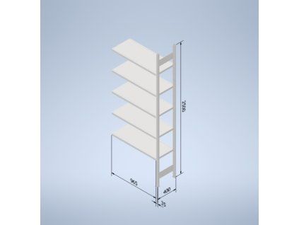 stowshelf 2500 400 x 1000 pridavne pole original