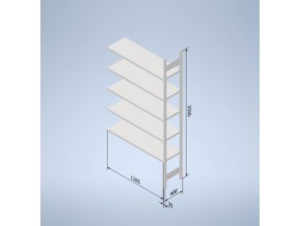 stowshelf 2500 400 x 1300 pridavne pole original