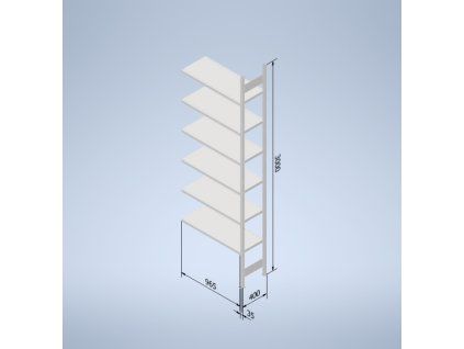 stowshelf 3000 400 x 1000 pridavne pole original