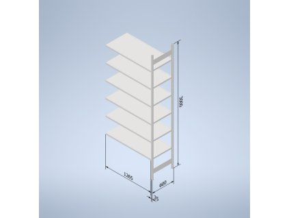 stowshelf 3000 600 x 1300 pridavne pole original