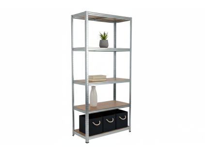 zinkovaný regál Mamutex Standard 180x90x60 cm – 5 polic