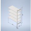 stowshelf 2000 600 x 1300 pridavne pole original