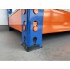 2207 16 lakovany modro oranzovy regal mamutex heavy 180x150x60 cm 4 police nosnost 2000 kg