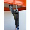 253 13 lakovany modro oranzovy regal mamutex heavy 1800x1200x400 mm 4 police nosnost 2000 kg