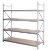 long span shelving wood