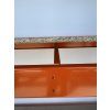253 4 lakovany modro oranzovy regal mamutex heavy 1800x1200x400 mm 4 police nosnost 2000 kg