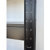 335 4 lakovany celokovovy regal mamutex standard 1000x1000x400 mm 3 police nosnost 360 kg cierny