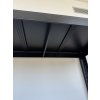 335 8 lakovany celokovovy regal mamutex standard 1000x1000x400 mm 3 police nosnost 360 kg cierny
