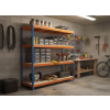 529 3 lakovany modro oranzovy regal mamutex standard 1800x1800x600 mm 4 police nosnost 2000 kg