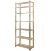 328 dreveny regal mamutex 2200x800x380 mm 7 polic nosnost 320 kg borovice