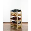 334 2 dreveny regal na vino mamutex 700x430x250 mm 20 lahvi borovice