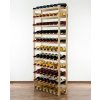 346 2 dreveny regal na vino mamutex 1660x720x250 mm 77 lahvi borovice