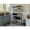 zinkovaný regál Mamutex Standard 200x70x30 cm – 5 polic