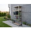 zinkovaný regál Mamutex Standard 200x70x30 cm – 5 polic
