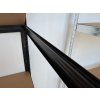 lakovaný regál Mamutex Standard 220x120x50 cm – 6 polic, černý