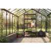 lakovaný regál Mamutex Standard 220x120x50 cm – 6 polic, černý