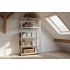 Akční balíček 10 ks – zinkovaný regál Mamutex Standard 180x90x50 cm – 5 polic