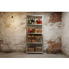 Akční balíček 5 ks – zinkovaný regál Mamutex Standard 200x70x30 cm – 5 polic