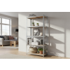 Akční balíček 3 ks – zinkovaný regál Mamutex Standard 200x70x40 cm – 5 polic