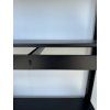 463 6 lakovany celokovovy regal mamutex standard 1000x1000x400 mm 3 police nosnost 360 kg cerny