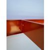 253 6 lakovany modro oranzovy regal mamutex heavy 1800x1200x400 mm 4 police nosnost 2000 kg
