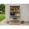 Zinkovaný kovový regál Mamutex Standard 200x100x60 cm – 5 polic, nosnost 875 kg