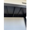 463 7 lakovany celokovovy regal mamutex standard 1000x1000x400 mm 3 police nosnost 360 kg cerny